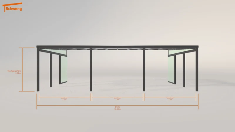 #DE Schweng Terrassenüberdachung S400 (ID 9w4239)