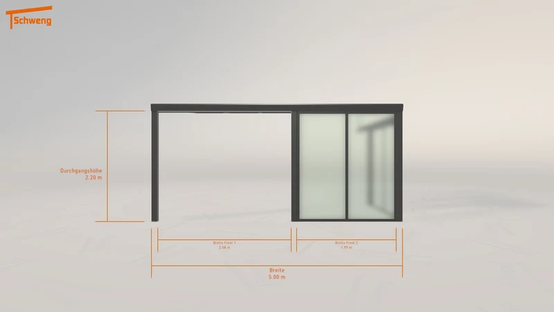 #DE Schweng Terrassenüberdachung S350 (ID bkrybp)