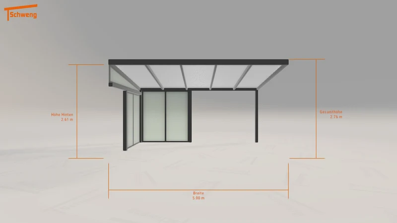 #DE Schweng Terrassenüberdachung S350 (ID bkrybp)