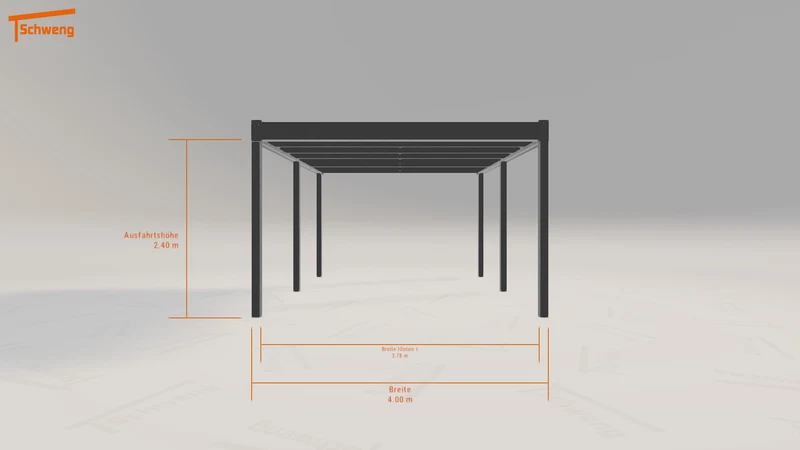 #DE Schweng Flachdachcarport C600 (ID x74vv9) #MTG
