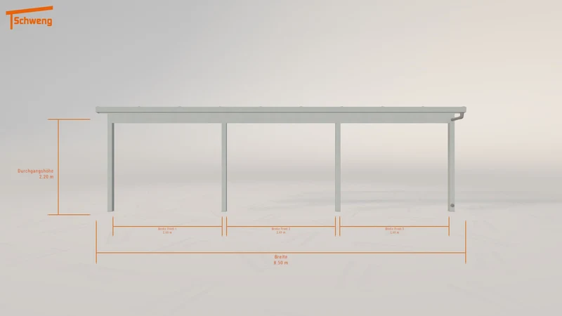 #DE Schweng Pultdachcarport S350 (ID k2d9wm) #MTG