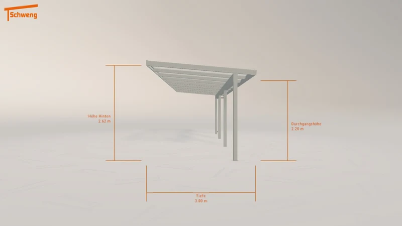 #DE Schweng Pultdachcarport S350 (ID k2d9wm) #MTG