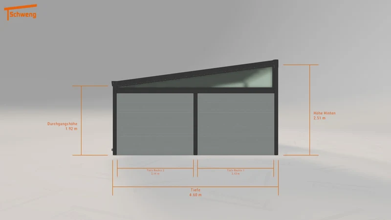 #DE Schweng Terrassenüberdachung S400 (ID 5mrn4z)