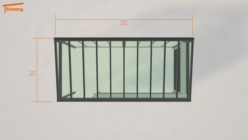 #DE Schweng Pultdachcarport S400 (ID k2dg8q)