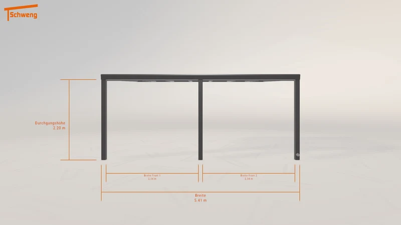 #DE Schweng Terrassenüberdachung S400 (ID v4gpvg)