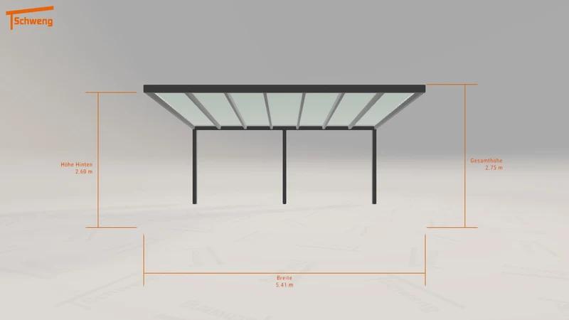 #DE Schweng Terrassenüberdachung S400 (ID v4gpvg)