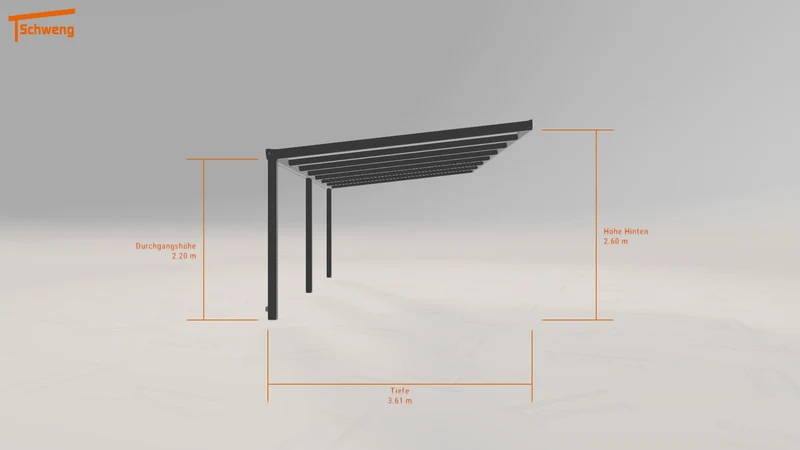 #DE Schweng Terrassenüberdachung S400 (ID v4gpvg)