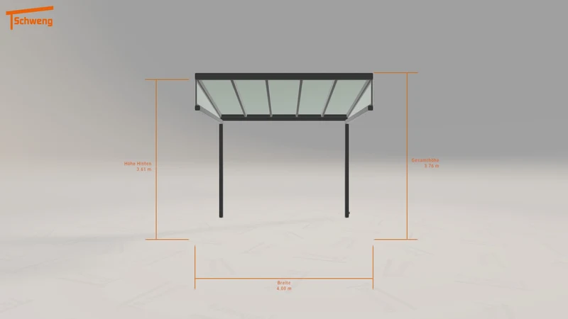 #AT Schweng Terrassenüberdachung S350 (ID bkr7yb)