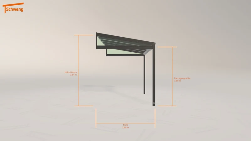 #AT Schweng Terrassenüberdachung S350 (ID bkr7yb)