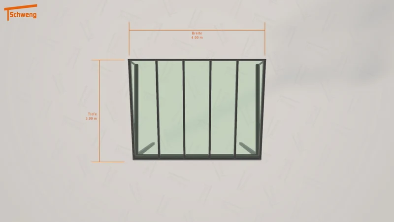 #AT Schweng Terrassenüberdachung S350 (ID bkr7yb)