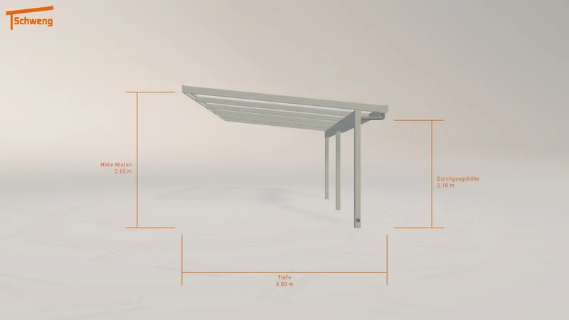 #DE Schweng Terrassenüberdachung S400 (ID n59vrv)