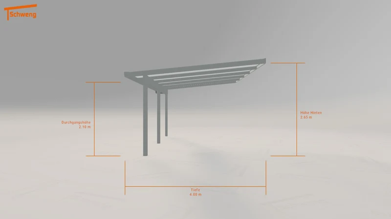 #DE Schweng Terrassenüberdachung S400 (ID n59vrv)
