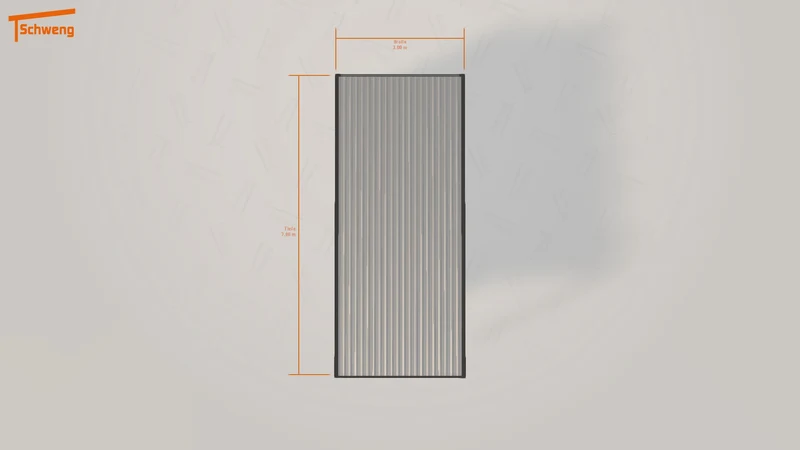 #DE Schweng Flachdachcarport C600 (ID 42q57d) #MTG