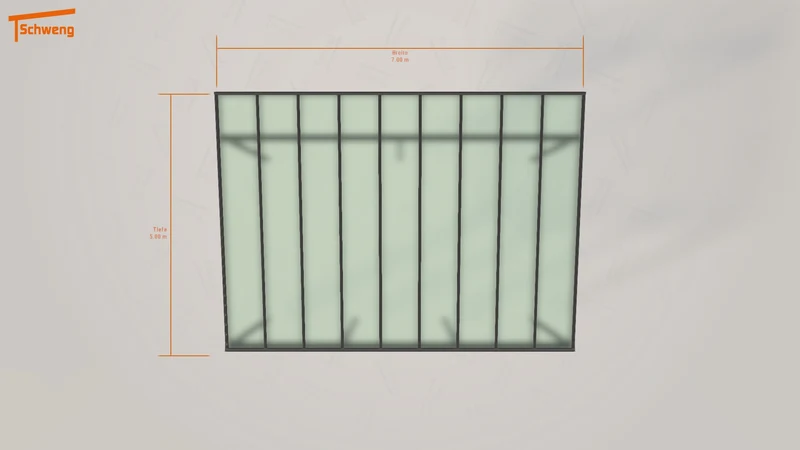 #DE Schweng Pultdachcarport S400 (ID bkrzdp) #MTG