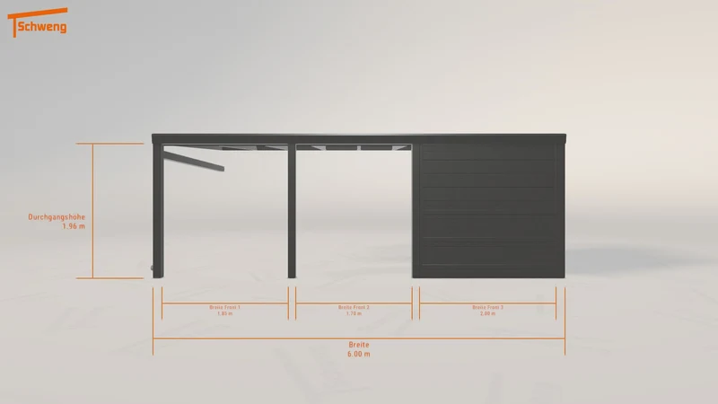 #DE Schweng Terrassenüberdachung S350 (ID 42qyqd)