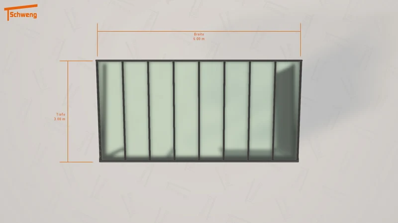 #DE Schweng Terrassenüberdachung S350 (ID 42qyqd)