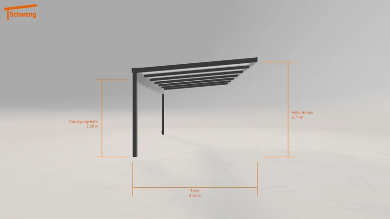 #DE Schweng Terrassenüberdachung S350 (ID ygmrmr)
