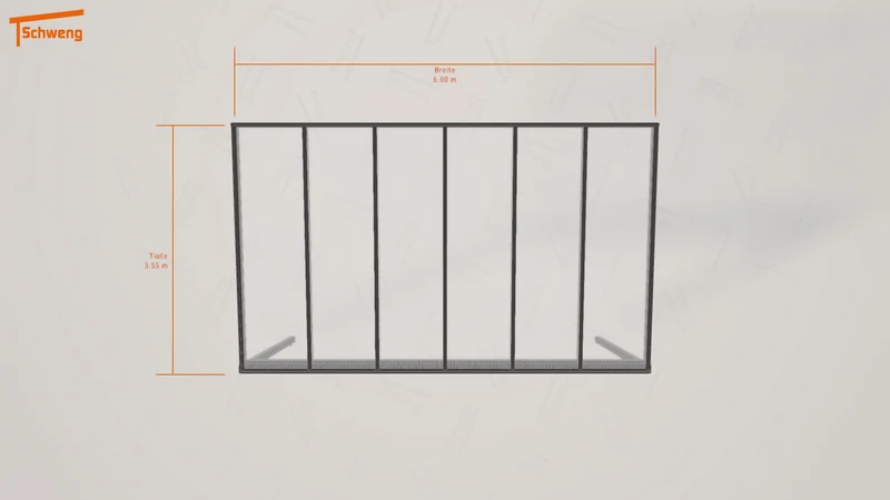#DE Schweng Terrassenüberdachung S350 (ID ygmrmr)