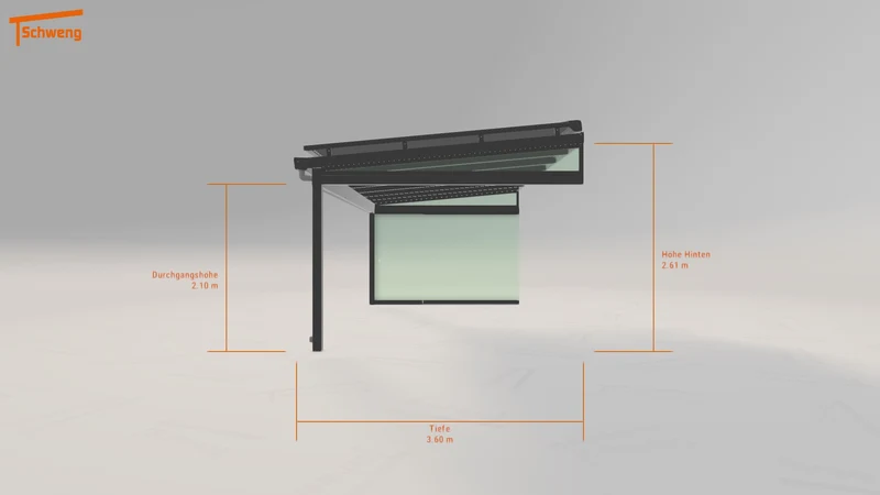 #DE Schweng Terrassenüberdachung S400 (ID 42qr3m)