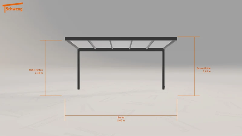 #DE Schweng Terrassenüberdachung S350 (ID dvm8yx)