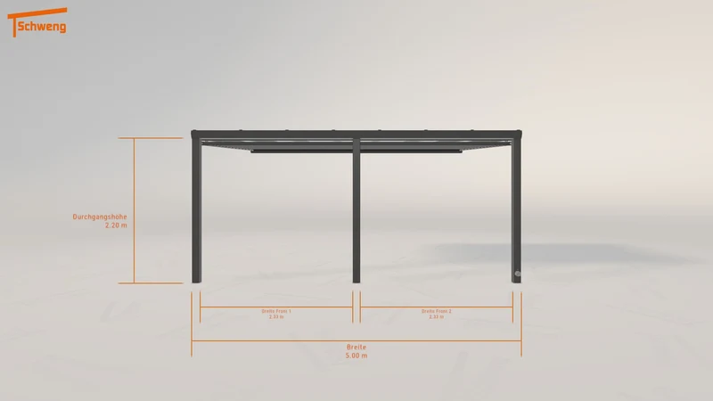 #DE Schweng Terrassenüberdachung S350 (ID 42qkn7)