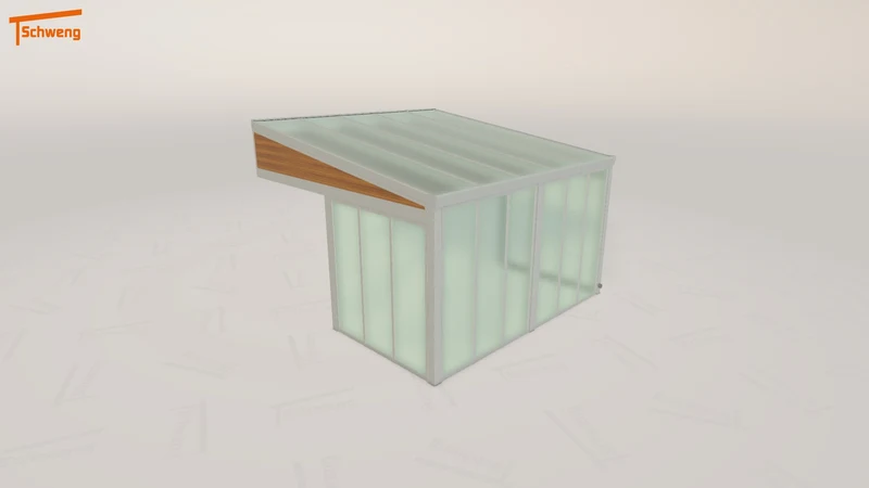 #DE Schweng Terrassenüberdachung S400 (ID ygm24p)