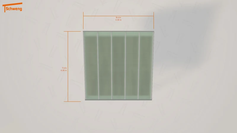 #DE Schweng Terrassenüberdachung S400 (ID ygm24p)