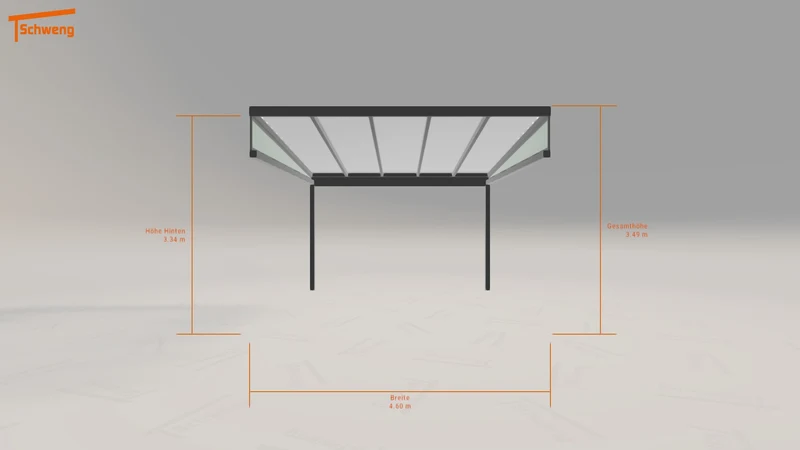 #DE Schweng Pultdachcarport S400 (ID v4gbqp)