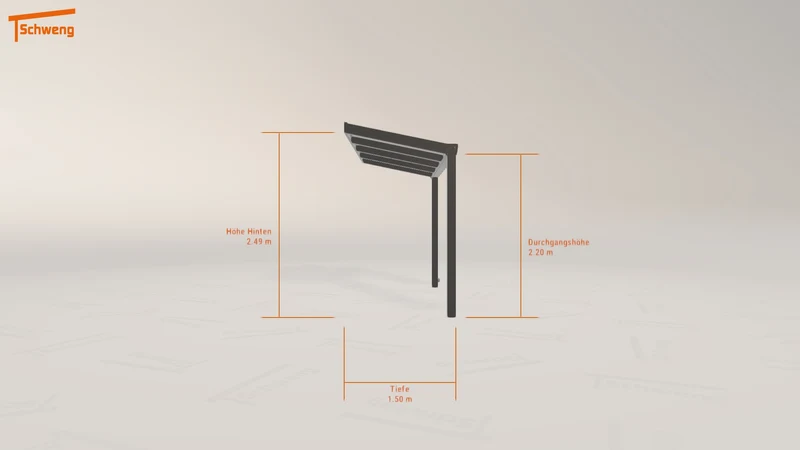 #DE Schweng Terrassenüberdachung S350 (ID zb9dm9)