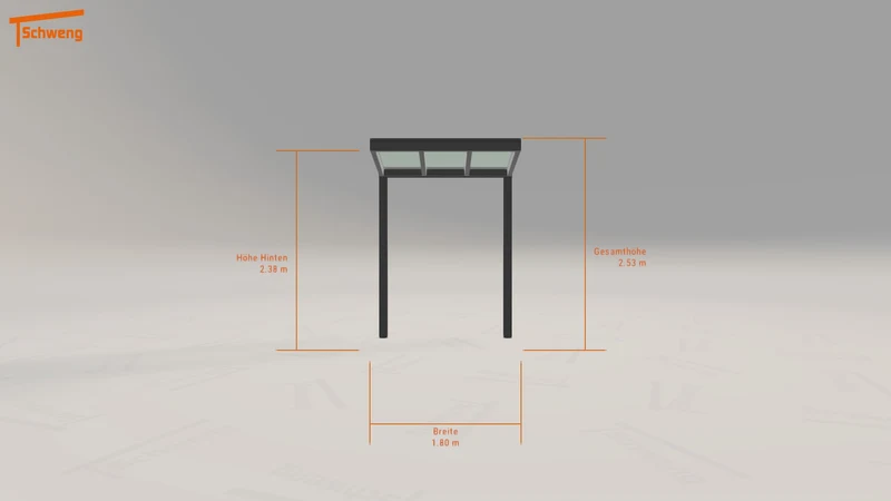 #DE Schweng Terrassenüberdachung S350 (ID jjm7q8)