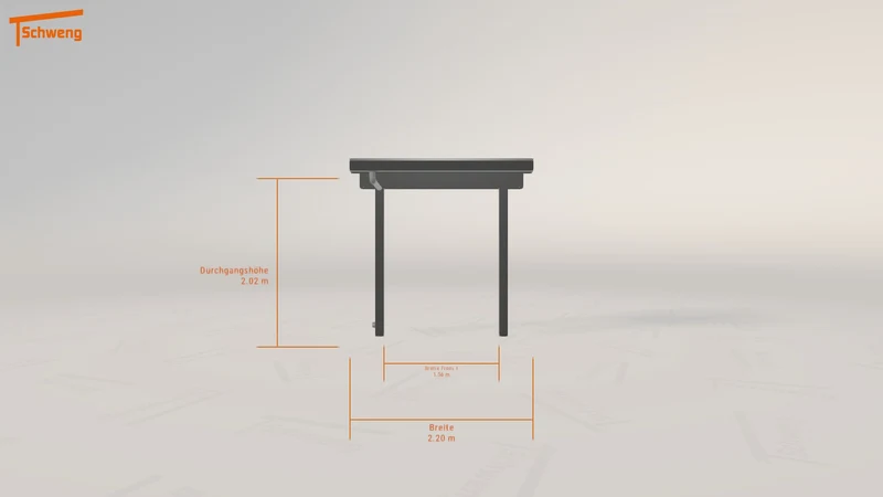 #DE Schweng Terrassenüberdachung S350 (ID zb9vqg)