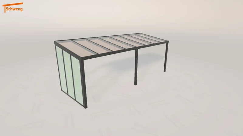 #DE Schweng Terrassenüberdachung S400 (ID bkrrdq)