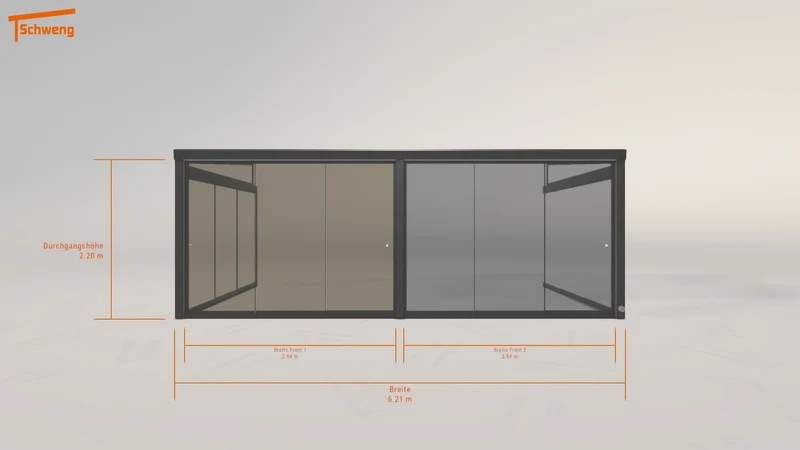 #DE Schweng Terrassenüberdachung S400 (ID w3mmj4)