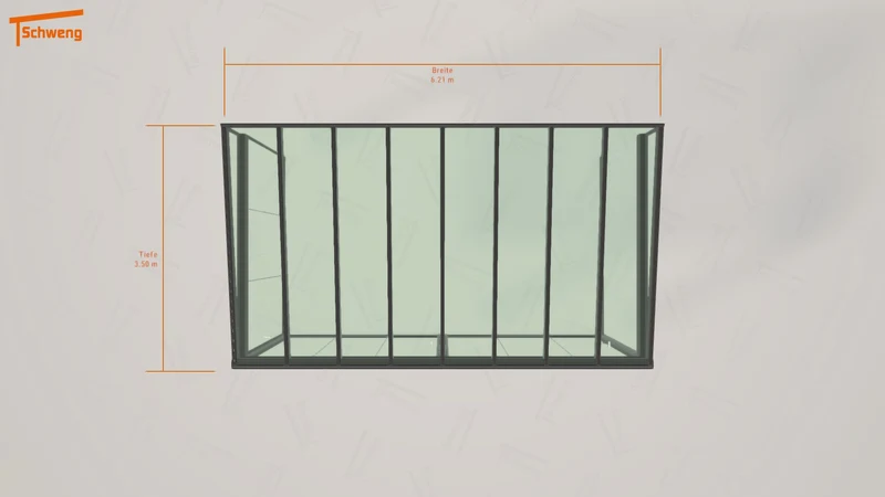 #DE Schweng Terrassenüberdachung S400 (ID w3mmj4)