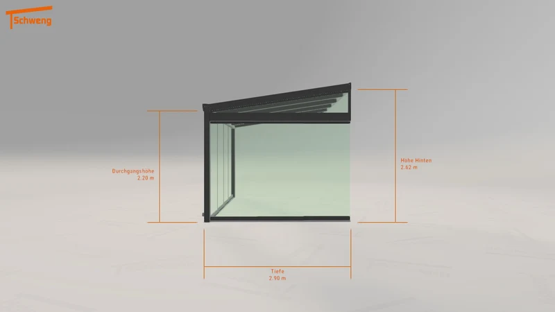 #DE Schweng Terrassenüberdachung S400 (ID mjkkkg)