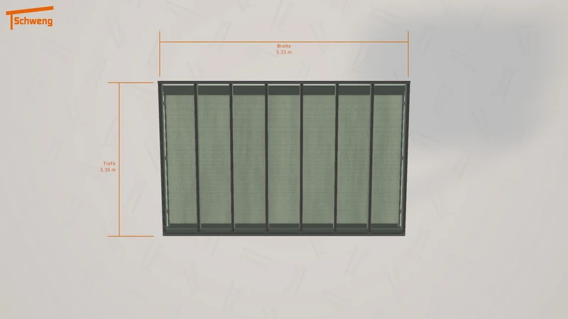 #DE Schweng Terrassenüberdachung S350 (ID 2q4xvd) #MTG