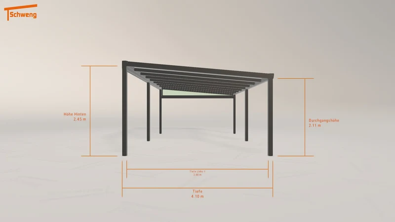 #DE Schweng Terrassenüberdachung S400 (ID v4grbn)
