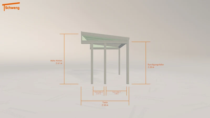 #DE Schweng Terrassenüberdachung S350 (ID ygmndr)