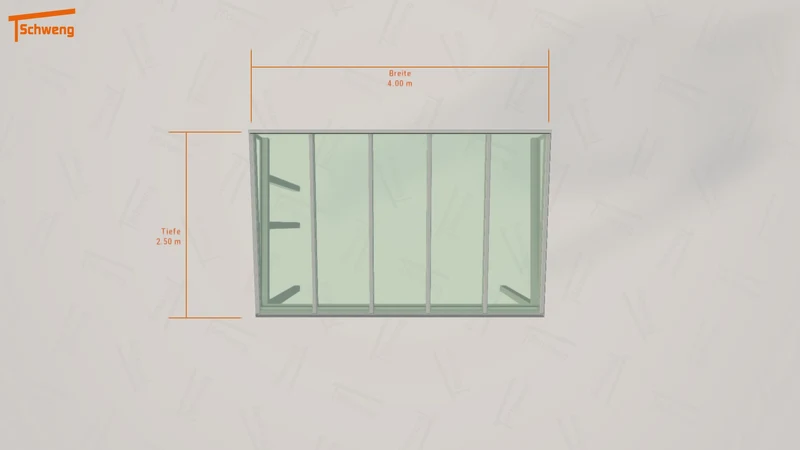 #DE Schweng Terrassenüberdachung S350 (ID ygmndr)