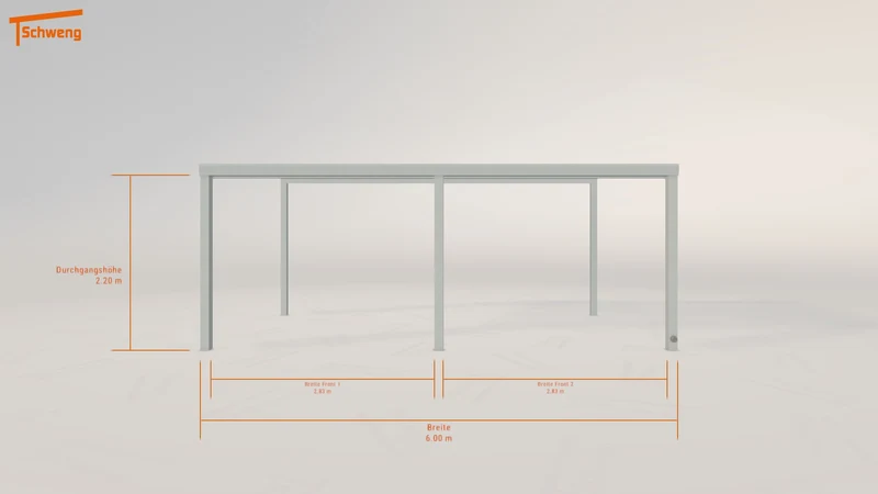 #DE Schweng Terrassenüberdachung S400 (ID 332nr3)
