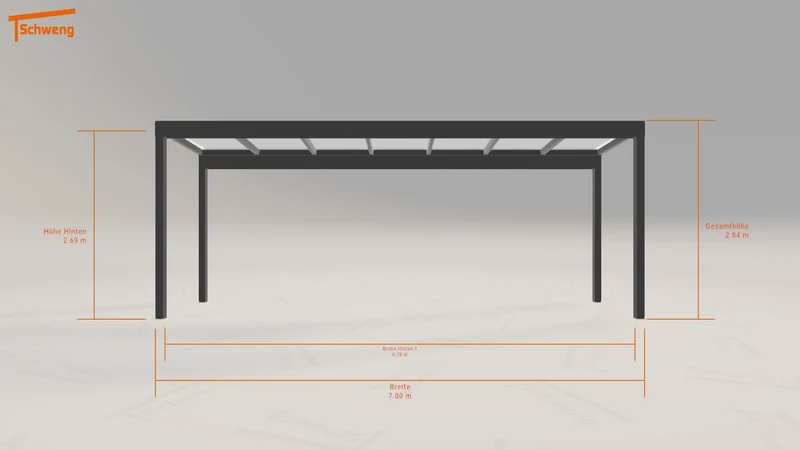 #AT Schweng Terrassenüberdachung S350 (ID 85zx5d)