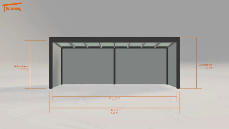 #DE Schweng Terrassenüberdachung S350 (ID qd7jb4)