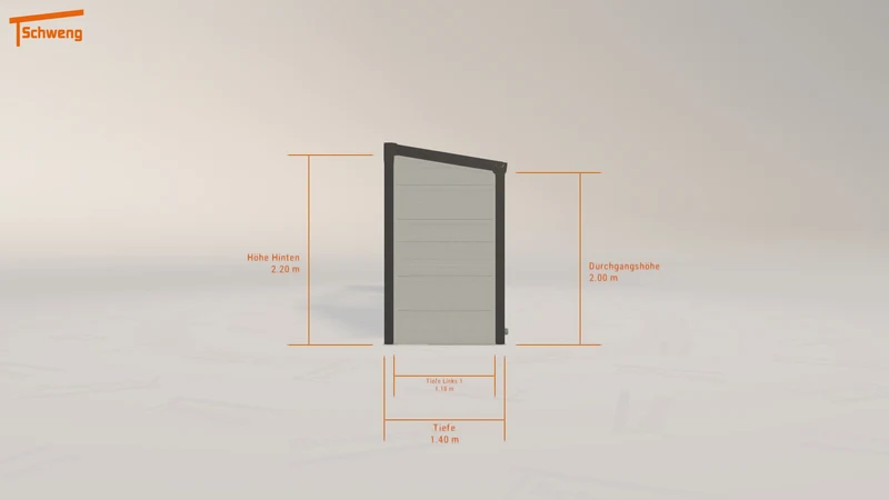 #DE Schweng Terrassenüberdachung S350 (ID qd7jb4)