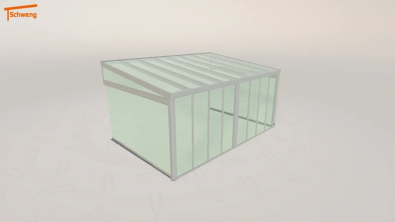 #DE Schweng Terrassenüberdachung S400 (ID 9w45w9)
