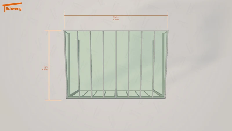 #DE Schweng Terrassenüberdachung S400 (ID 9w45w9)