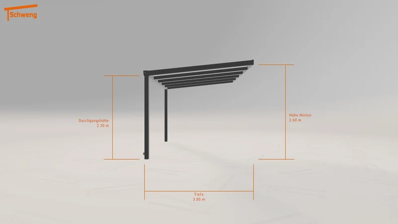#DE Schweng Terrassenüberdachung S400 (ID 5mrdqp)