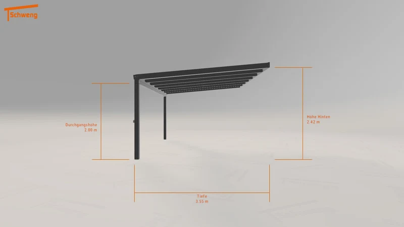 #DE Schweng Terrassenüberdachung S350 (ID 5mr7zr)