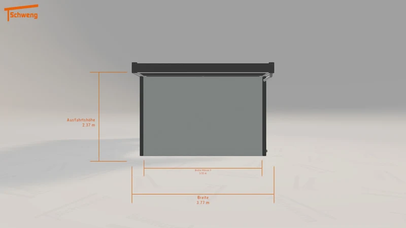 #AT Schweng Flachdachcarport C600 (ID g7vdgq) #MTG
