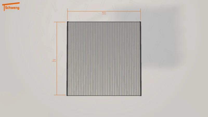 #DE Schweng Flachdachcarport C600 (ID 5mr7wr) #MTG