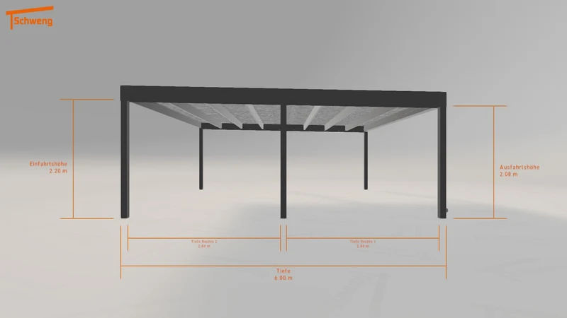 #DE Schweng Flachdachcarport C600 (ID 9w4rp3) #MTG